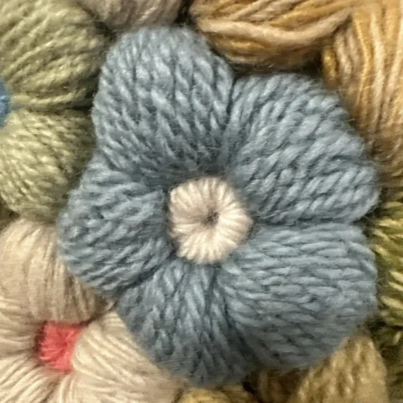 JP & Mattie Handbag Purse Quilt Crochet Vintage Boho Bamboo Handles Multicolor - Picture 3 of 14